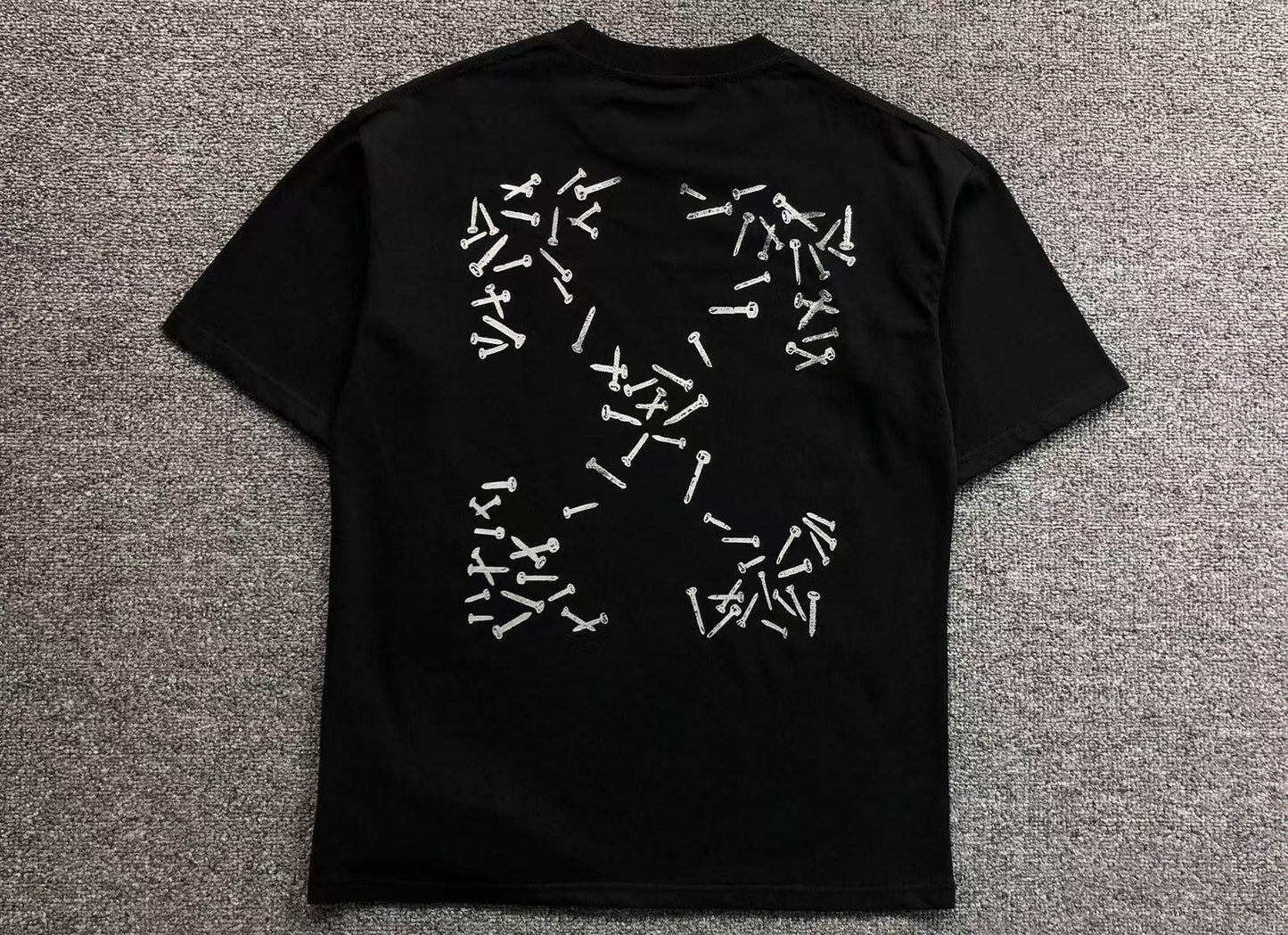 Off White Screws Arrow Tee Black