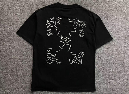 Off White Screws Arrow Tee Black