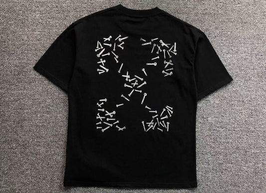 Off White Screws Arrow Tee Black