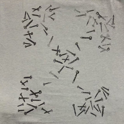 Off White Screws Arrow Tee Grey