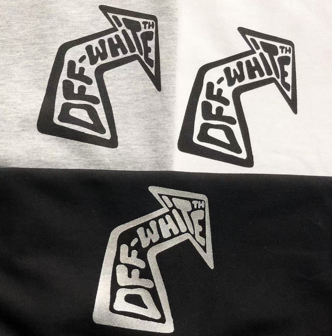 Off White Screws Arrow Tee Grey