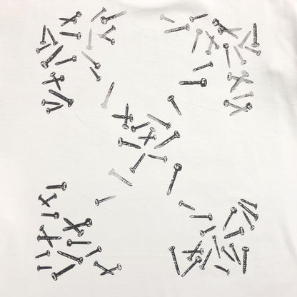 Off White Screws Arrow Tee White
