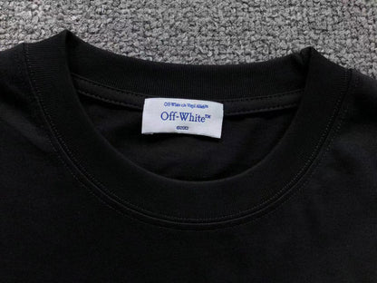 Off White Shared Logo Tee Black
