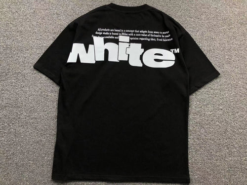 Off White Shared Logo Tee Black