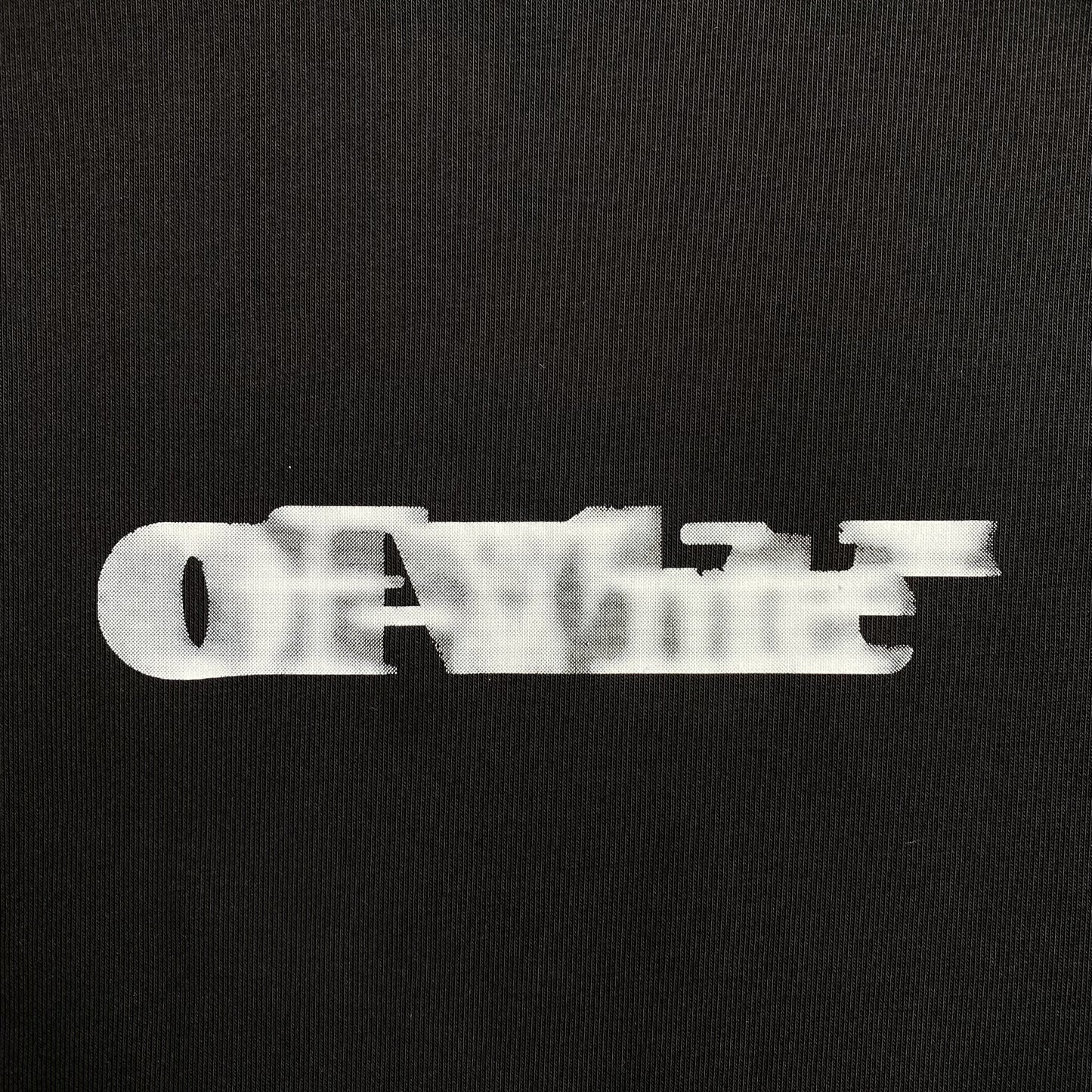 OFF WHITE SLIDING BOOK CREWNECK BLACK