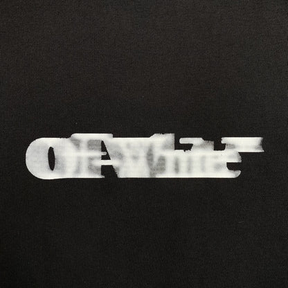 OFF WHITE SLIDING BOOK CREWNECK BLACK