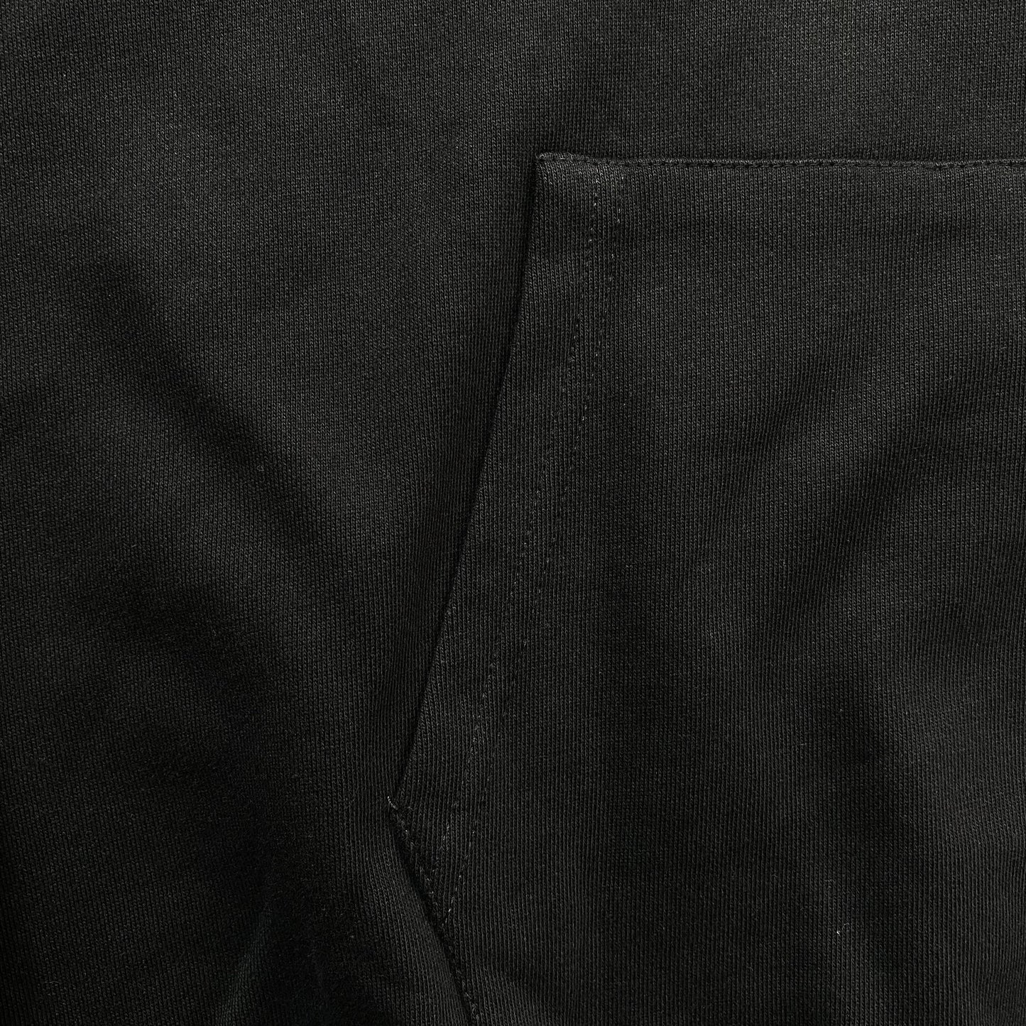OFF WHITE SLOGAN HOODIE BLACK