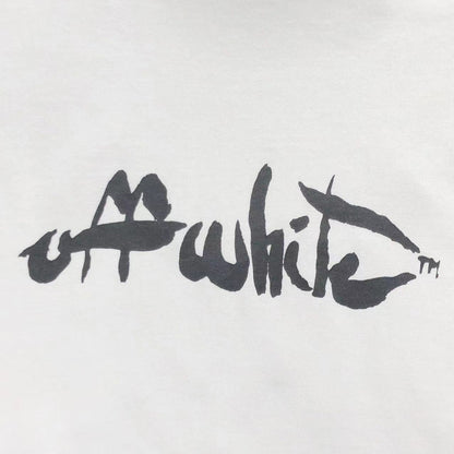 Off White Spray Arrow Tee White