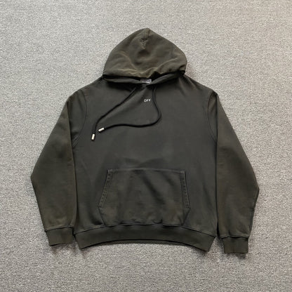 OFF WHITE SUPER MOON HOODIE BLACK