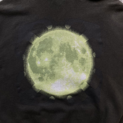OFF WHITE SUPER MOON HOODIE BLACK