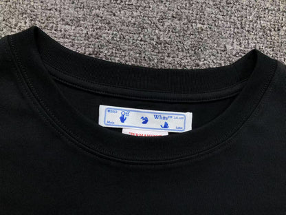 Off White Tech Marker Tee Black