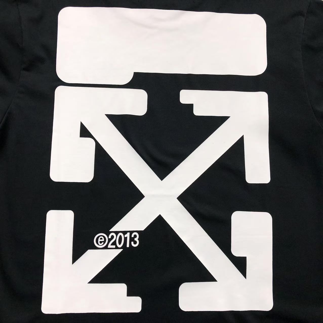 Off White Tech Marker Tee Black