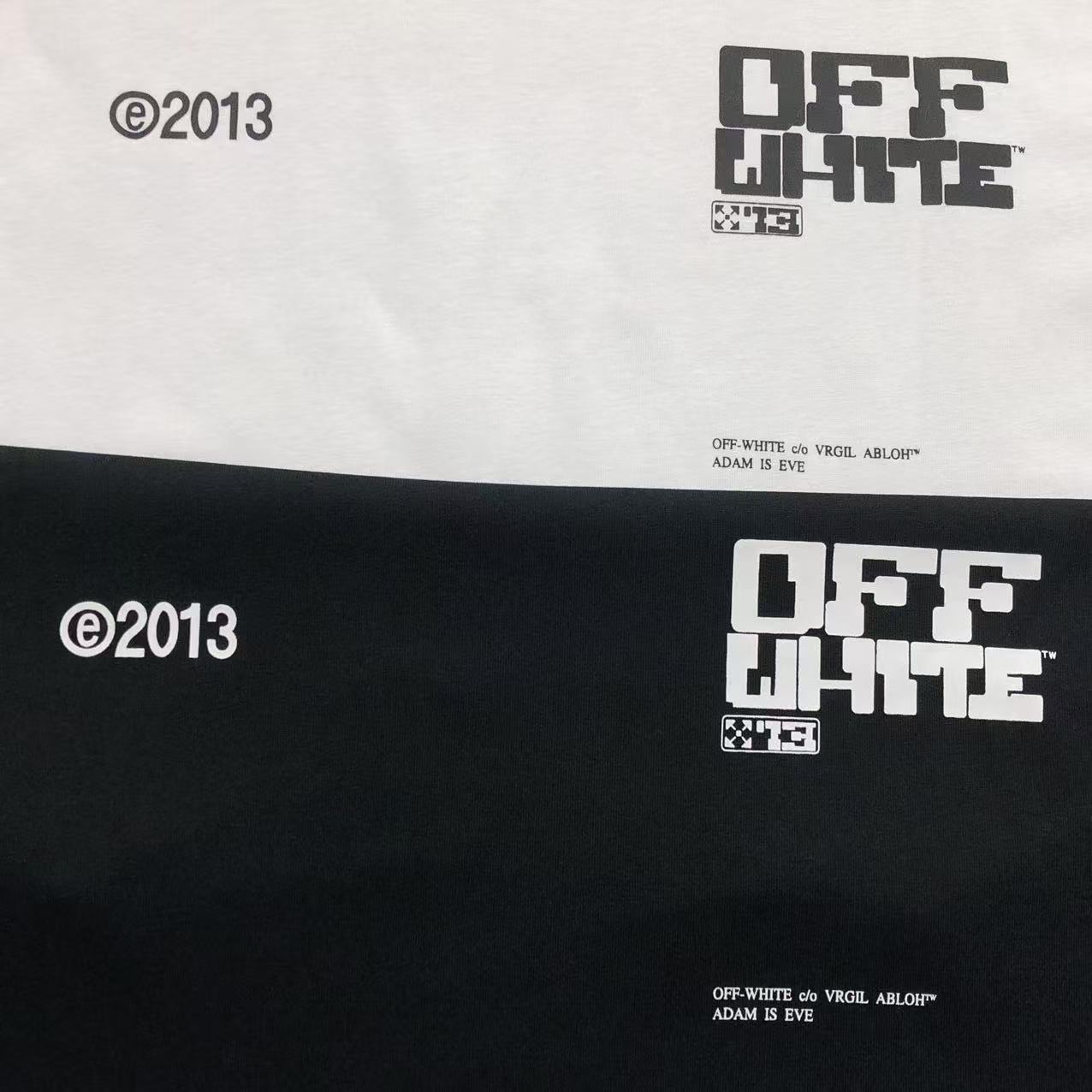 Off White Tech Marker Tee Black