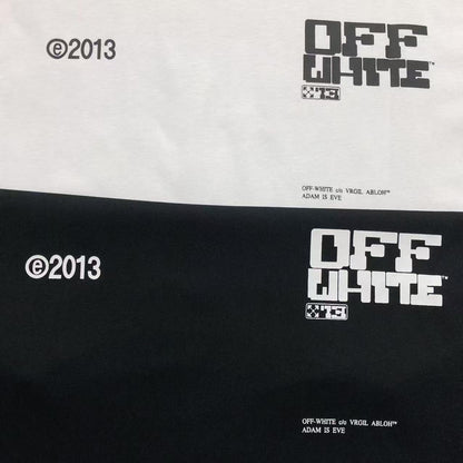 Off White Tech Marker Tee White