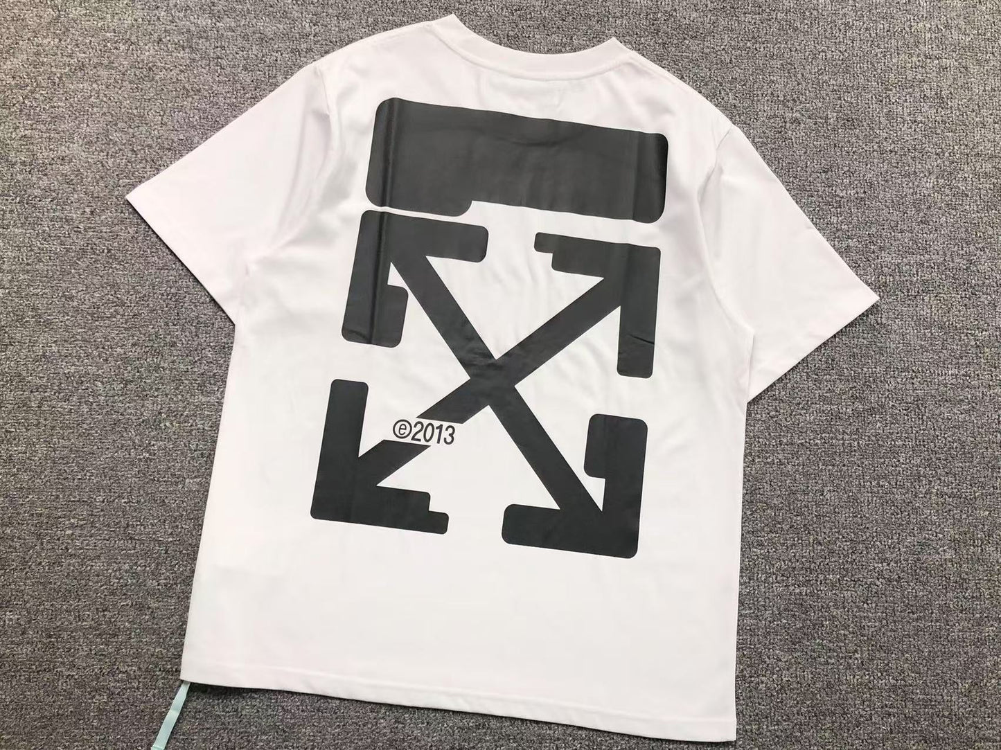 Off White Tech Marker Tee White