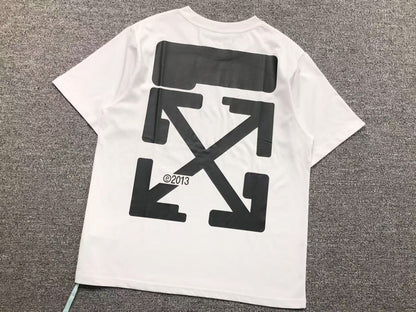 Off White Tech Marker Tee White