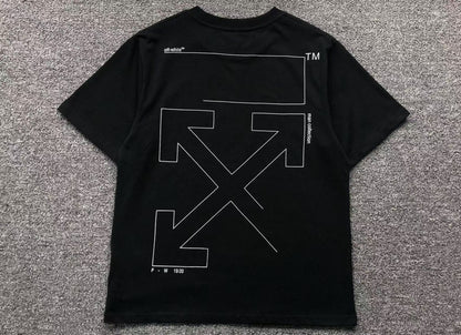 Off White Unfinished Tee Black