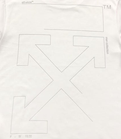 Off White Unfinished Tee White