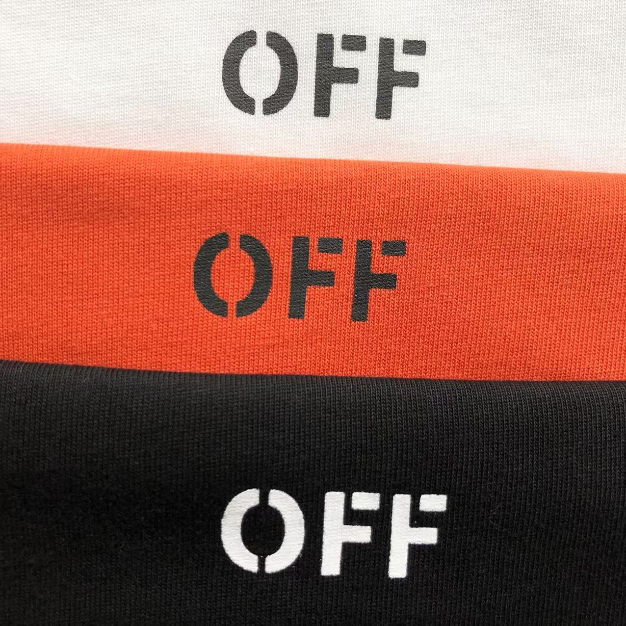 Off White Vibe Arrow Tee Orange