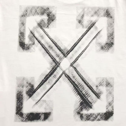 Off White Vibe Arrow Tee White