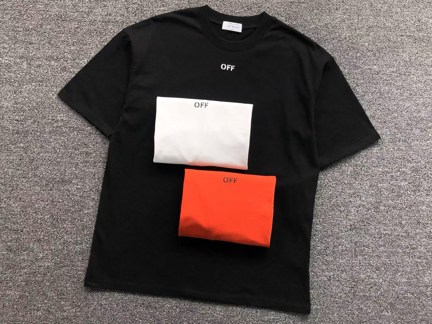 Off White Vibe Arrow Tee White