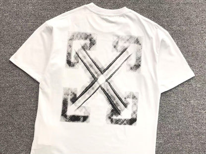 Off White Vibe Arrow Tee White
