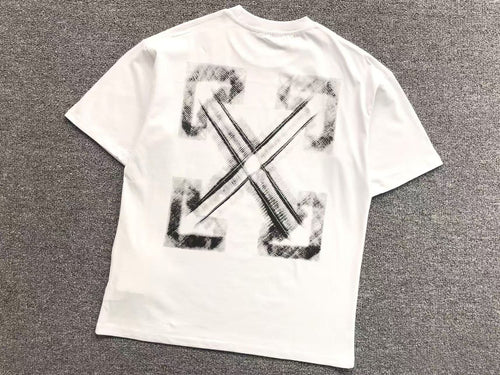 Off White Vibe Arrow Tee White