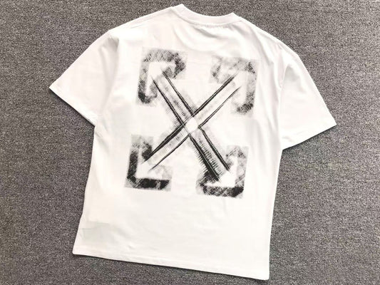 Off White Vibe Arrow Tee White