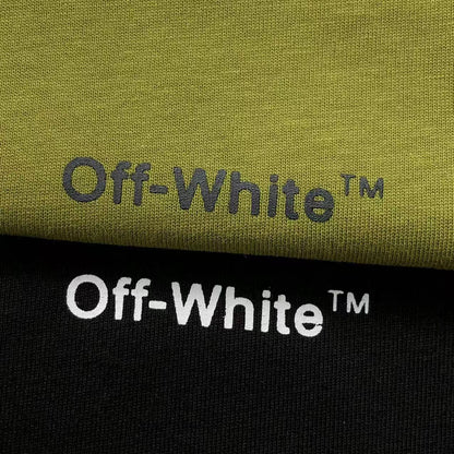 Off White Windy Arrow Tee Green