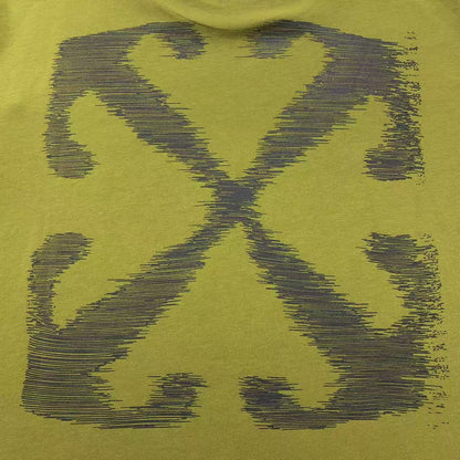 Off White Windy Arrow Tee Green