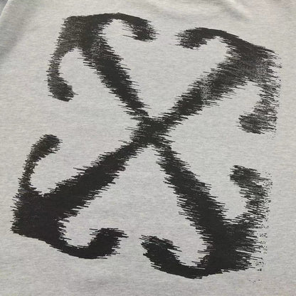 Off White Windy Arrow Tee Grey