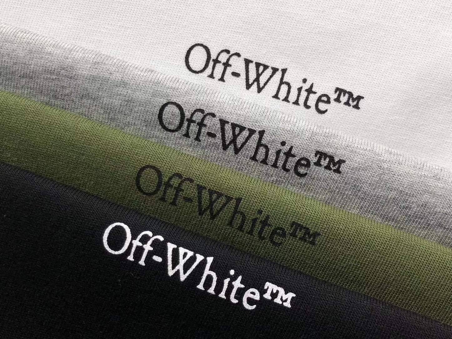 Off White Windy Arrow Tee Grey