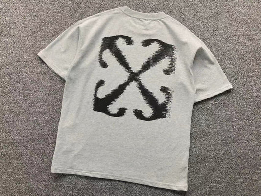 Off White Windy Arrow Tee Grey