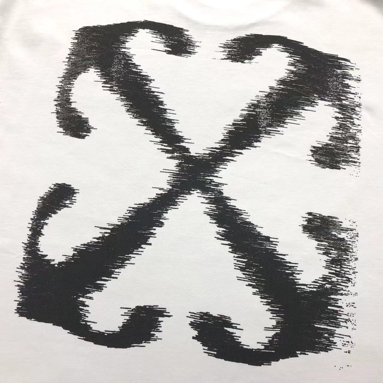 Off White Windy Arrow Tee White