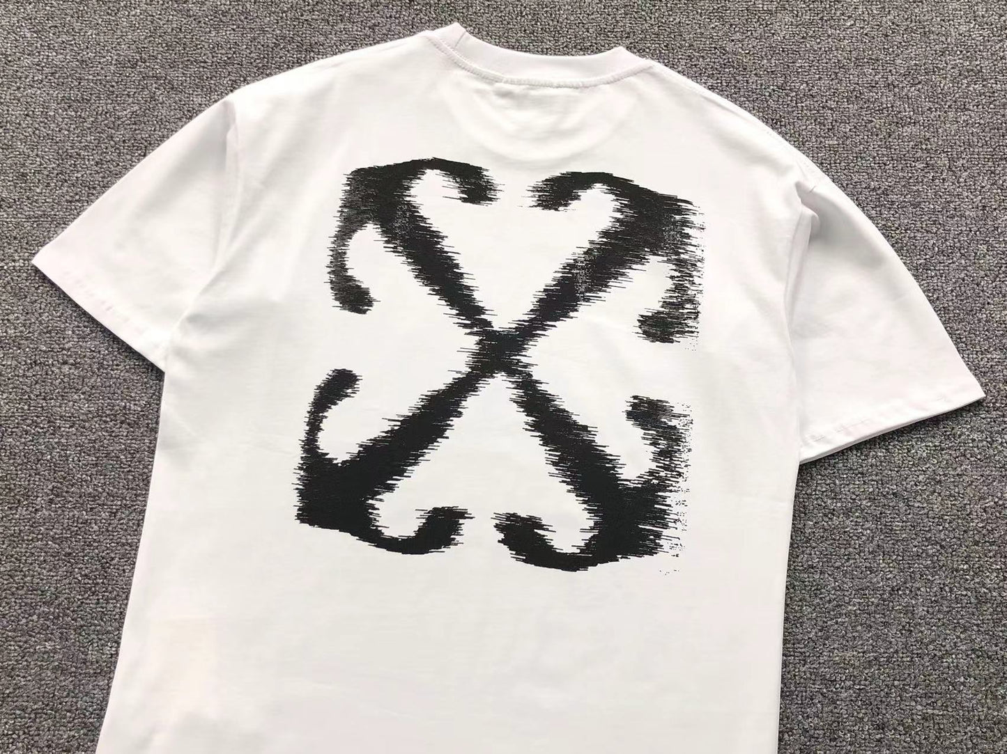 Off White Windy Arrow Tee White