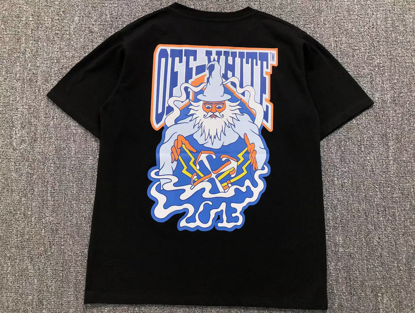 Off White Wizard Tee Black