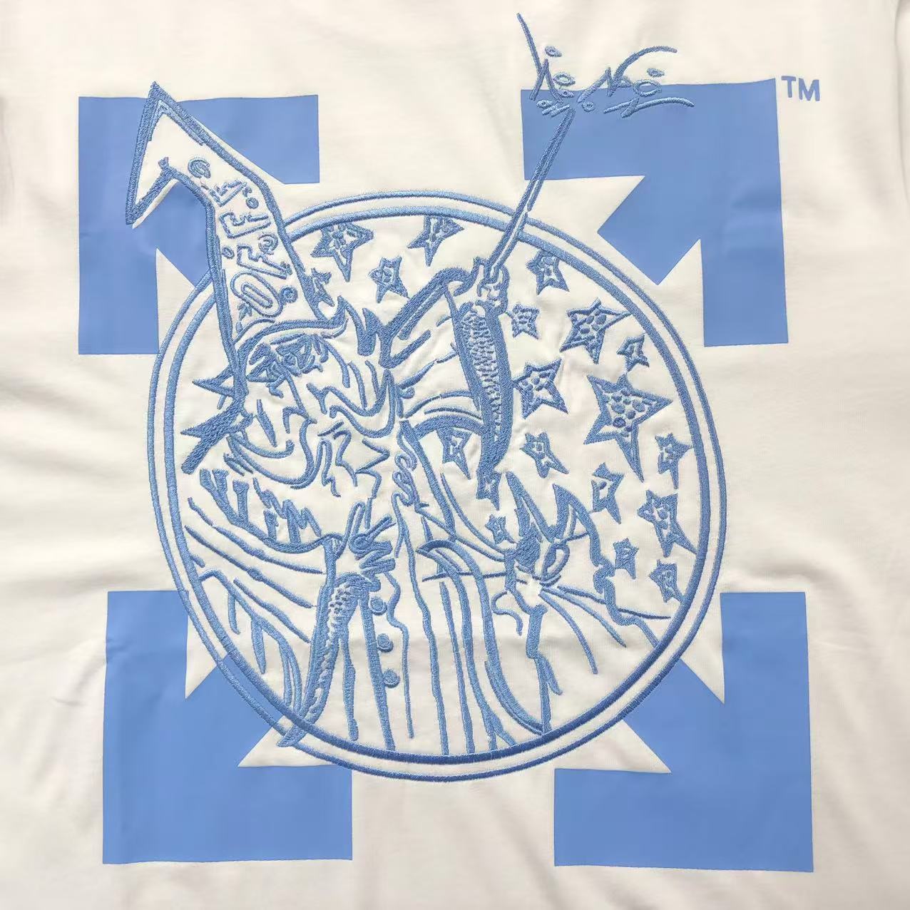 Off White Wizard Tee White