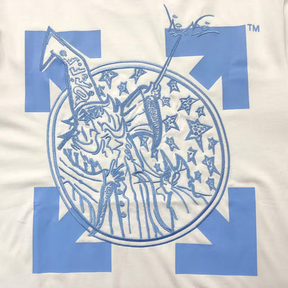 Off White Wizard Tee White