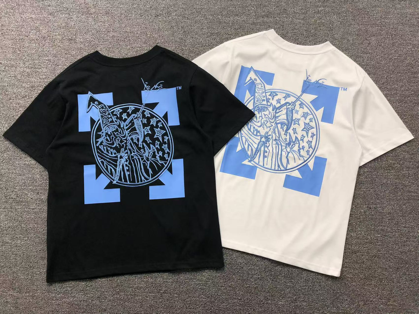 Off White Wizard Tee White