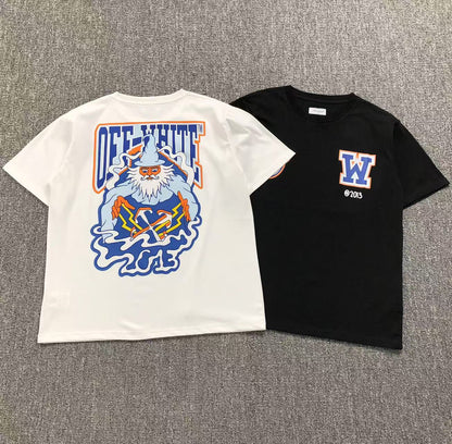 Off White Wizard Tee White