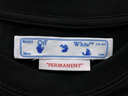 OFF WHITE X AIR JORDAN TEE BLACK