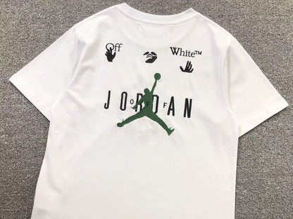 OFF WHITE X AIR JORDAN TEE WHITE