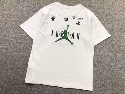 OFF WHITE X AIR JORDAN TEE WHITE
