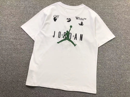 OFF WHITE X AIR JORDAN TEE WHITE