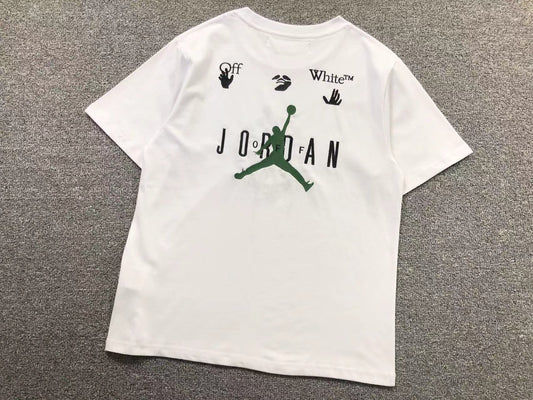 OFF WHITE X AIR JORDAN TEE WHITE