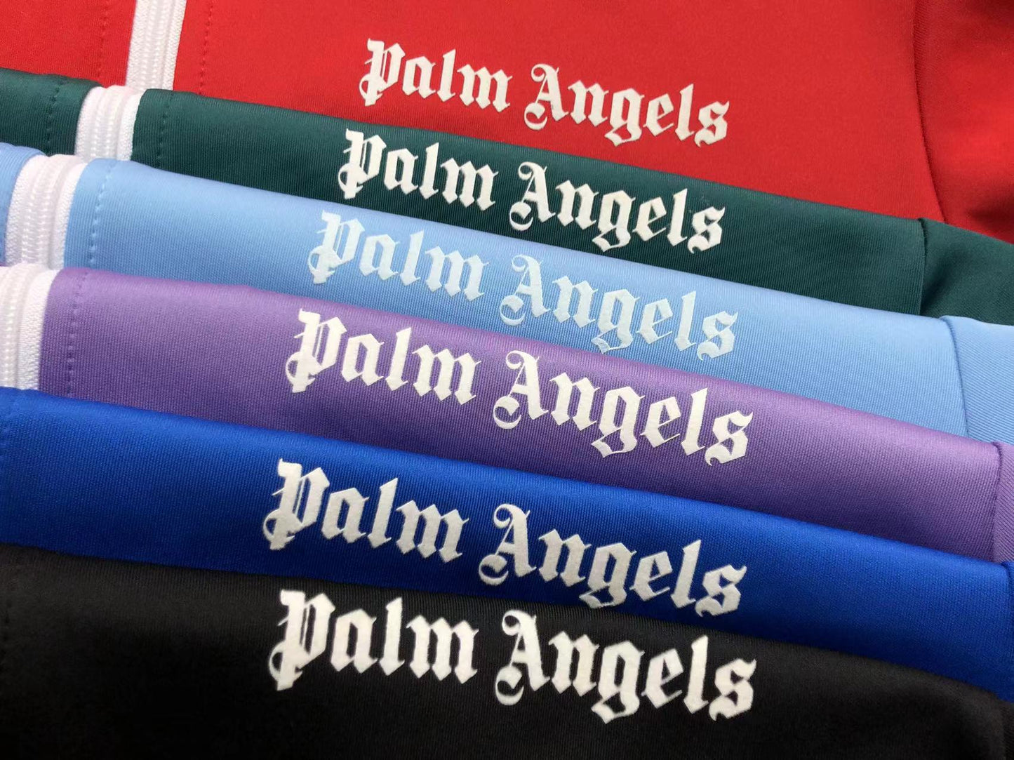 PALM ANGELS CLASSIC TRACK JACKET BLACK