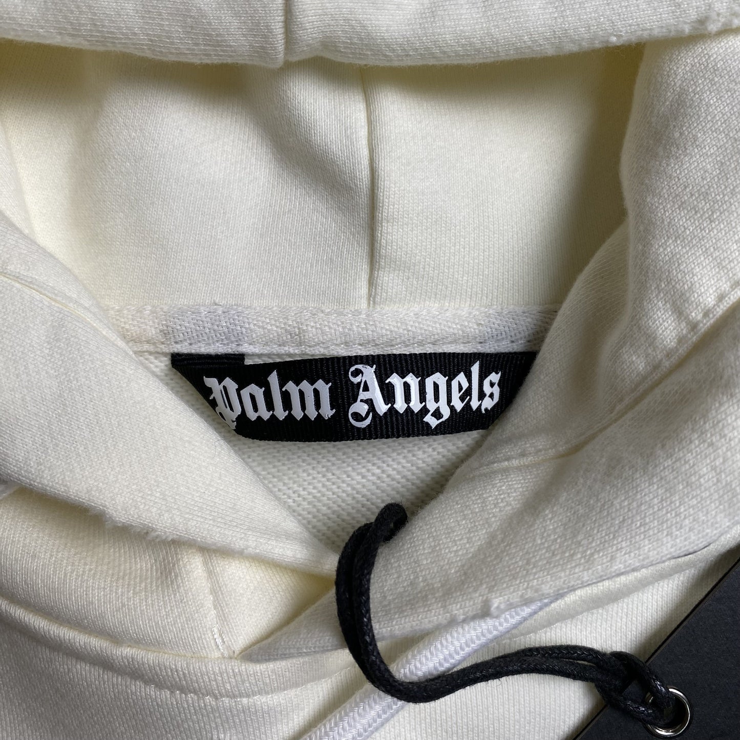PALM ANGELS PALMS & SKULL HOODIE WHITE