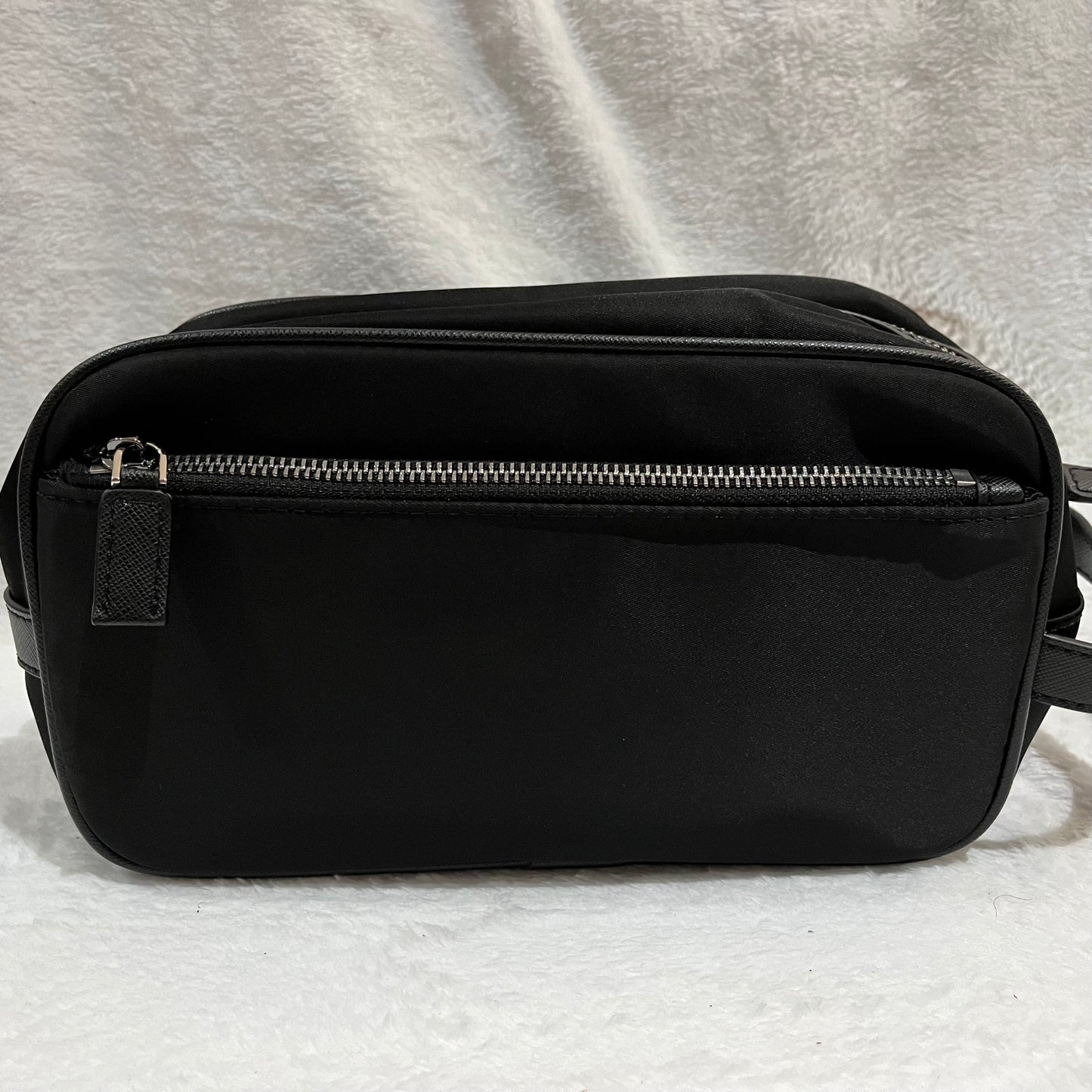 PRADA RE-NYLON WASH BAG BLACK
