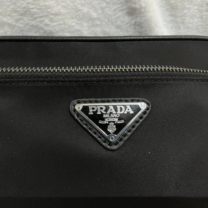 PRADA RE-NYLON WASH BAG BLACK