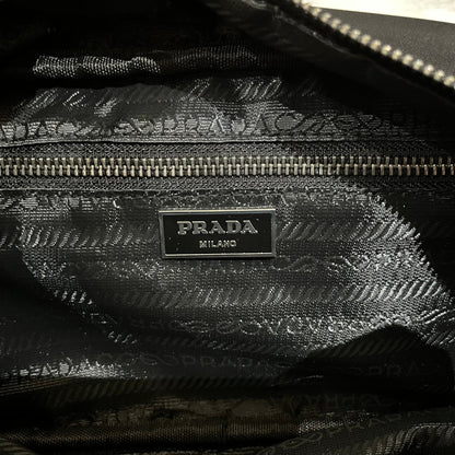 PRADA RE-NYLON WASH BAG BLACK